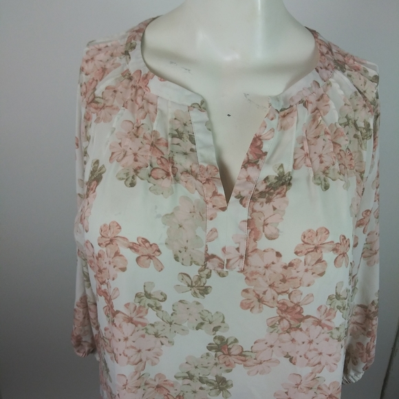 Rose & Olive longsleeve floral shirt size 2x - Picture 2 of 5
